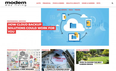 moderndayliving.com screenshot