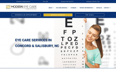 moderneye.com screenshot