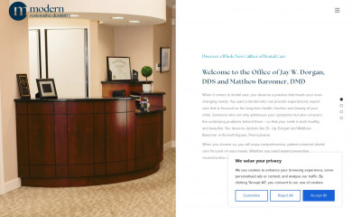 modernrestorativedentistry.com screenshot