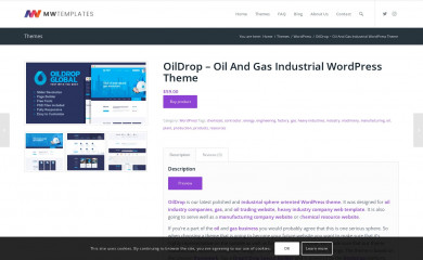 http://modernwebtemplates.com/product/oildrop-oil-and-gas-industrial-wordpress-theme/ screenshot