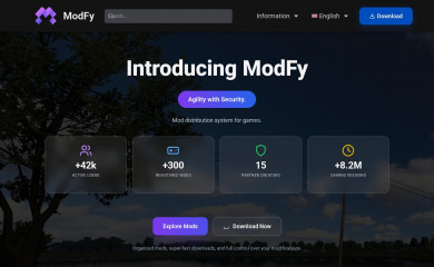 modfyapp.com screenshot