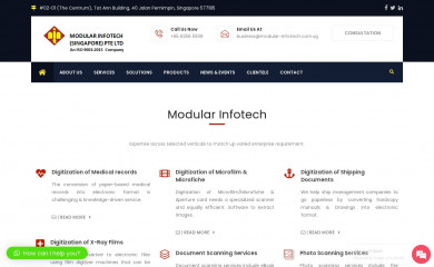 modular-infotech.com.sg screenshot