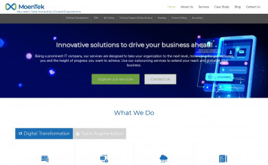 moentek.com screenshot