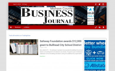 mohavecountybusinessjournal.online screenshot