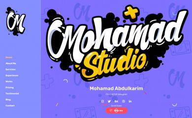 mohamadstudio.com screenshot