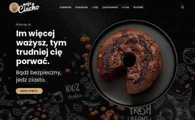 mojeciacho.com.pl screenshot