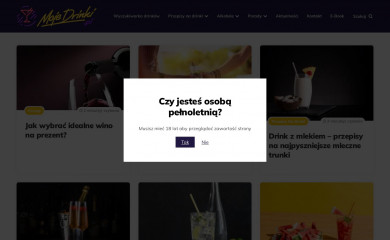 mojedrinki.pl screenshot