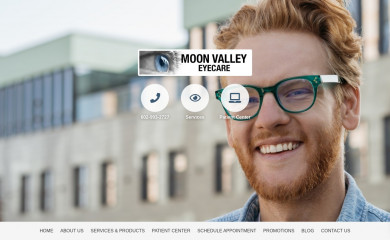 moonvalleyeyecare.com screenshot