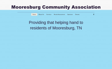 mooresburgcommunity.org screenshot