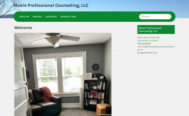 mooreprofessionalcounseling.com screenshot