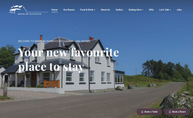 moorofrannoch.co.uk screenshot