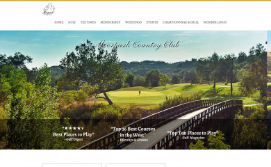 moorparkgolf.com screenshot