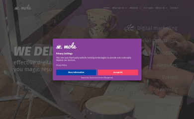 moledigital.co.uk screenshot