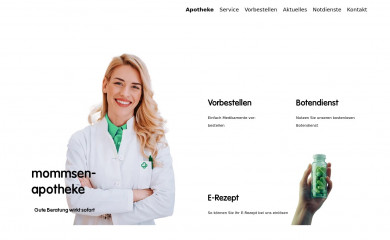 mommsen-apotheke-essen.de screenshot
