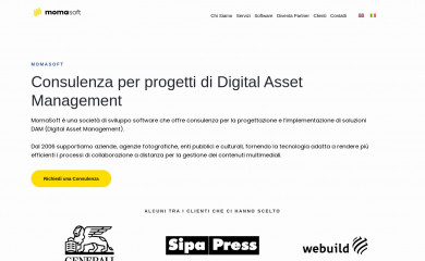 momasoft.it screenshot