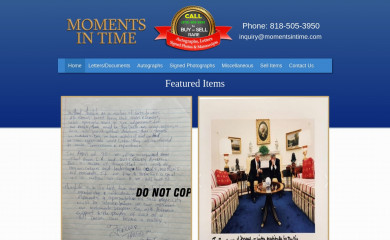 momentsintime.com screenshot