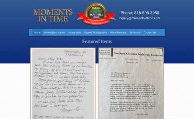 momentsintime.com screenshot
