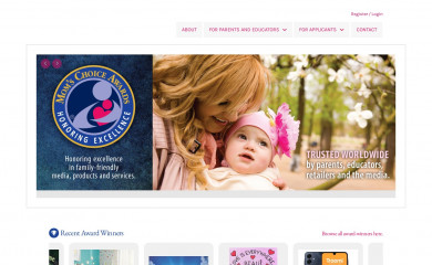 momschoiceawards.com screenshot
