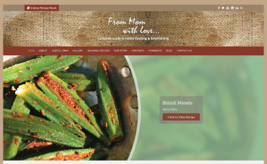 momsindiancooking.com screenshot