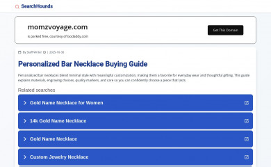 momzvoyage.com screenshot