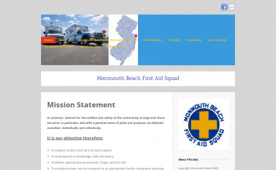 monmouthbeachems.org screenshot