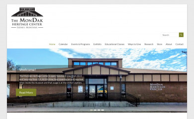 mondakheritagecenter.org screenshot