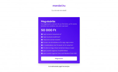 mondat.hu screenshot