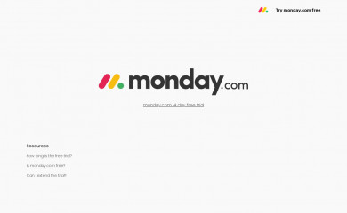 monday-free-trial.com screenshot