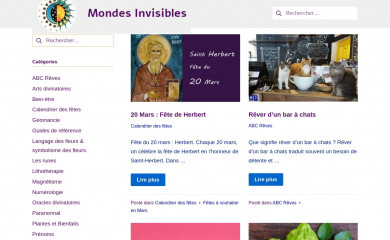 mondes-invisibles.com screenshot