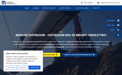 mondinocostruzioni.it screenshot