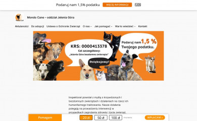 mondocane-jg.com.pl screenshot