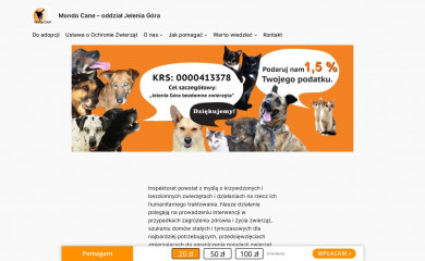mondocane-jg.com.pl screenshot