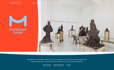 mondriaanfonds.nl screenshot