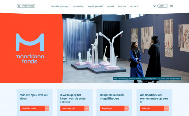 mondriaanfonds.nl screenshot