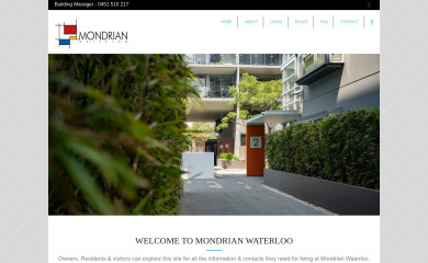 mondrianwaterloo.com.au screenshot