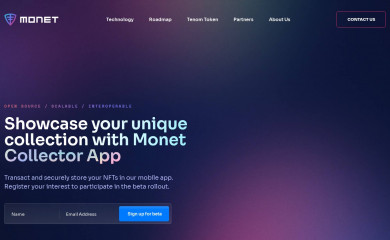 monet.network screenshot