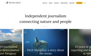mongabay.org screenshot