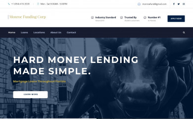 monroefundingcorp.com screenshot