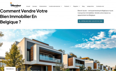 monsieurimmo.be screenshot