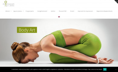 monsoonyoga.hu screenshot