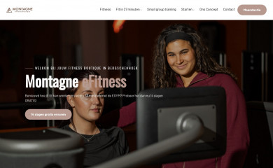 montagnefitness.nl screenshot