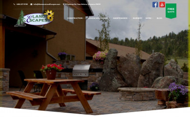 montanalandescapes.com screenshot