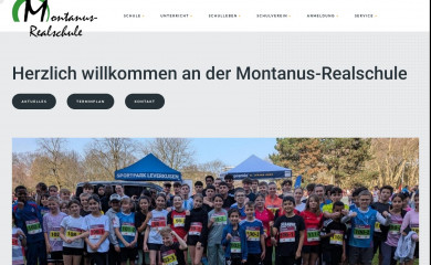 montanus-realschule.de screenshot