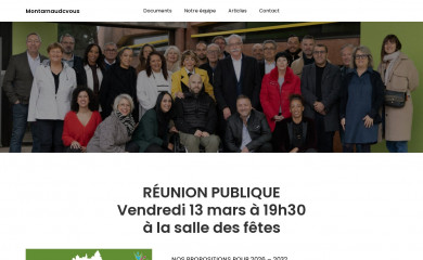 montarnaudcvous.fr screenshot