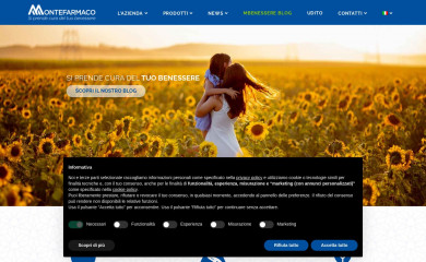 montefarmaco.com screenshot