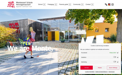 montessori-schule-herzogenaurach.de screenshot