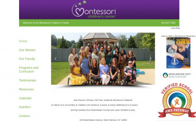 montessorichildrensctr.com screenshot