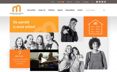 http://montessoricollege.nl screenshot