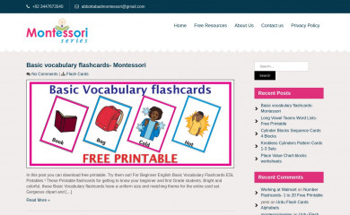 montessoriseries.com screenshot