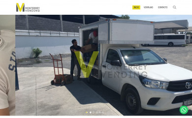 monterreyvending.com screenshot